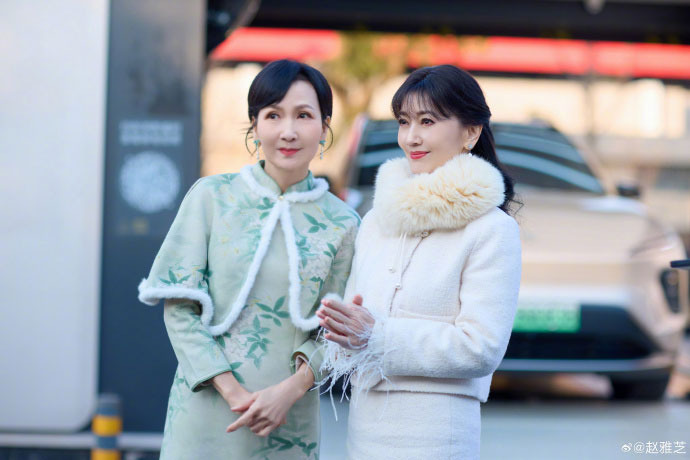 71岁赵雅芝66岁陈美琪同框